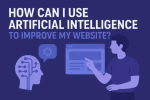 AI in website development