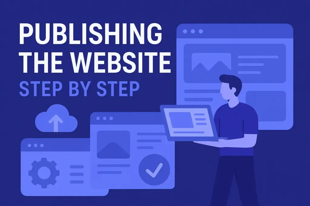 publishing website step-by-step